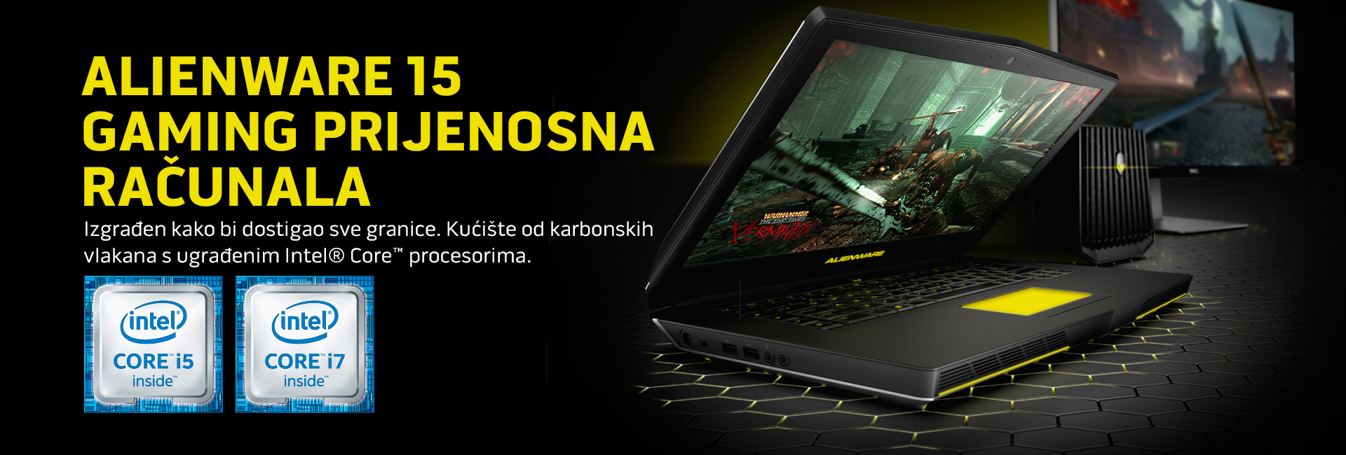 Alienware 15 gaming prijenosna računala